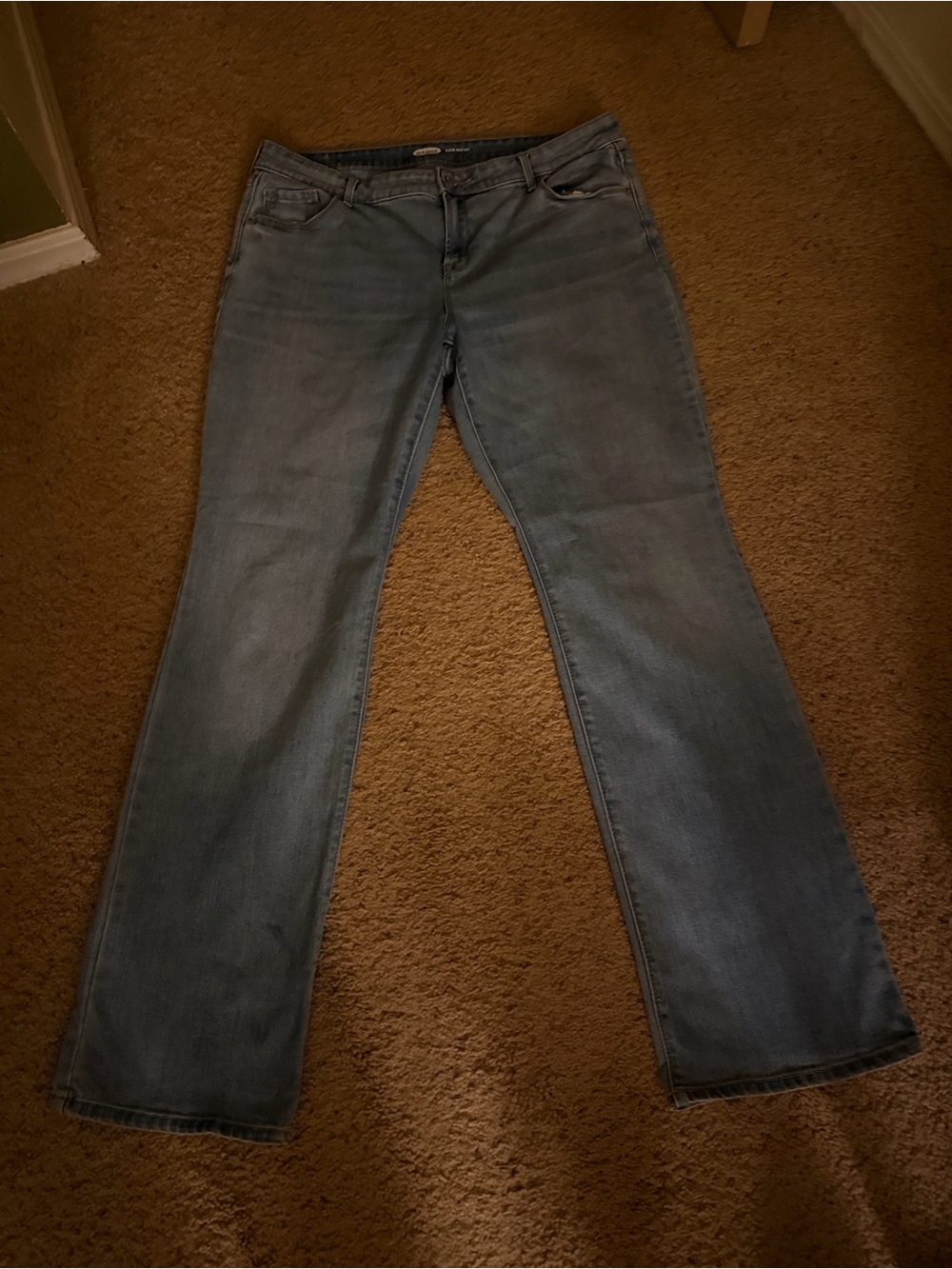 Old Navy Light Blue Flare Jeans